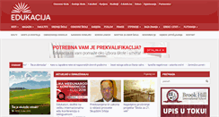 Desktop Screenshot of edukacija.rs