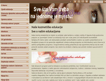 Tablet Screenshot of edukacija.eu